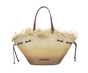 PINKO Pagoda Borsa shopper 27 cm beige