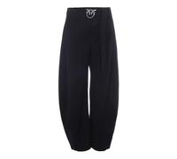 PINKO - Pantaloni a gamba larga - - Trousers - Donna - Nero - XS