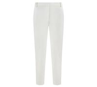 PINKO - Pantaloni Dritti con Chiusura Nascosta - - Trousers - Donna - Bianco - S