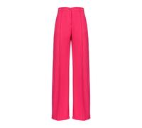PINKO - Pantaloni Fluidi Crêpe a Gamba Larga - - Trousers - Donna - Rosa - S