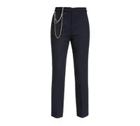 PINKO - Pantaloni in Crepe Stretch Marrone - - Trousers - Donna - Nero - S