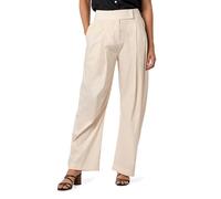 Pinko Papillon Pantalone Tecno Popeline Casual, P97_Tinta Rosa, 44 Donna