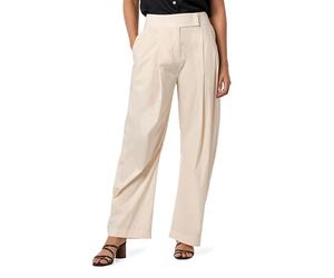 Pinko Papillon Pantalone Tecno Popeline Casual, P97_Tinta Rosa, 44 Donna