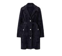 Pinko pelliccia ecologica lunga Zante con cintura nero S