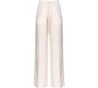 Pinko PERDONO Pantalone Twill Viscosa Casual, P97_Tinta Rosa, S Donna