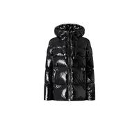 Pinko piumino Eleodoro con cappuccio in nylon lucido nero 40