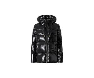 Pinko Piumino Eleodoro in crystal nylon nero, 40.