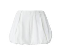 PINKO - Pleated Poplin Mini Balloon Skirt - - Skirts - Donna - Bianco - L