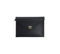 Pinko Pochette Flat Purse Handle nera da donna UNI