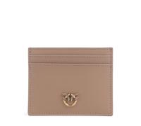 Pinko Porta carte di credito taupe, pelle, donna