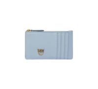 PINKO portacarte Airone azzurro con zip 34PKB