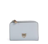Pinko Portafoglio blu, pelle di vitello finemente grana, donna
