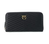 PINKO - Portafoglio Chevron Nero con Zip Around - - Accessories - Donna - Nero - ONE SIZE