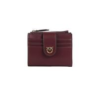 Pinko Portafoglio Mini Multipurpose in Pelle Bordeaux