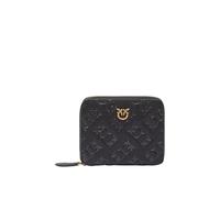 Pinko Portafoglio taylor mini zip around logo imprimè 100249 A1YB Z99Q black
