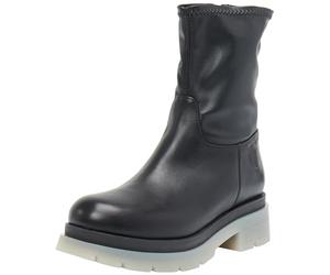 Pinko PREZZEMOLO Stivale Vitello+SIM, Anfibi Donna, Z99_Nero Limousine, 39 EU