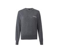 PINKO Pullover 'MARTINICA' grigio scuro / bianco Donna - Abbigliamento - Pullover e cardigan - Maglioni - Pullover in maglia fine PINKO S