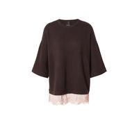 PINKO Pullover 'ROTTERDAM' cioccolato / rosa Donna - Abbigliamento - Pullover e cardigan - Maglioni - Pullover in maglia fine PINKO XL