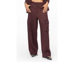 PINKO Rhydon Trousers Burgundy/black Taglia: 38 | Pantaloni cargo Outlet | Donna | Marrone