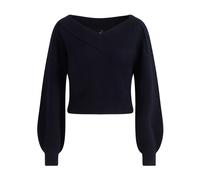 PINKO - Ringhio Pull Pure - - Knitwear - Donna - Blu - XS