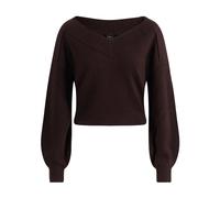 PINKO - Ringhio Pull Pure - - Knitwear - Donna - Marrone - XS
