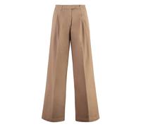 PINKO - Robotech Cotton Pantaloni - - Trousers - Donna - Beige - S