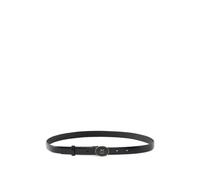 PINKO - Round Enamel H2 Belt - - Accessories - Donna - Nero - S