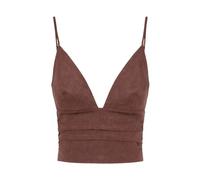 PINKO - Rubye Top Lino Stretch - - Tops - Donna - Marrone - M
