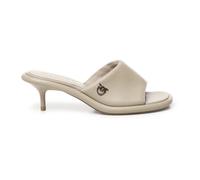 PINKO - Sandali Beige con Tacco Kitten - - Shoes - Donna - Beige - 40 EU