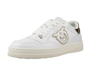 Pinko Scarpe Mandy 11 Sneaker con Logo Love Birds SS0077P014 Zia White/Platinum 38