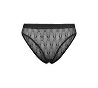 PINKO Senza Parole 3 Slip Pizzo Indemagliato Jacquard C/logo Black Taglia: S | Biancheria intima Outlet | Donna | Nero