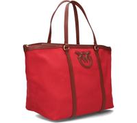 PINKO - Shopper in tessuto rosso per primavera ed estate - - Bags - Donna - Rosso - ONE SIZE