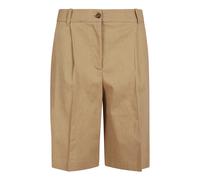 PINKO, ,Shorts ,Donna ,Marrone ,L Bryana Bermuda Lino Stretch