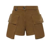 PINKO, ,Shorts ,Donna ,Marrone ,S Shorts con tasche a patta