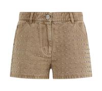 PINKO - Shorts in denim con borchie - - Shorts - Donna - Beige - W26
