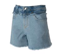 PINKO - Shorts in Denim con Dettagli di Stile - - Shorts - Donna - Blu - S