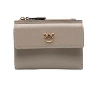 Pinko small compact wallet in grey - grigio, unica