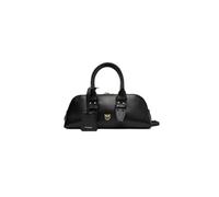 PINKO Bowling Bag Borsetta Vera Pelle 29 cm nero