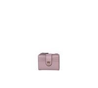PINKO - Small Smooth Leather Wallet with Logo - - Accessories - Donna - Rosa - ONE SIZE