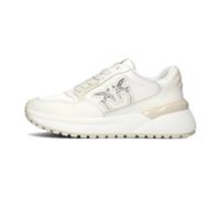PINKO - Sneakers Basse in Pelle Bianca - - Shoes - Donna - Bianco - 37 EU