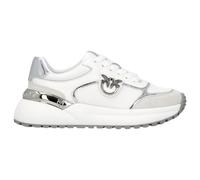 PINKO Sneakers Donna Con Dettagli Specchiato SS0019P027 GEM 01 Bianco Arg ZI6