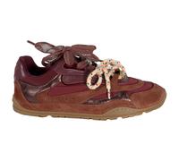 PINKO Sneakers Donna YULIA 01 In Pelle Scamosciata SS0185 Colore Bordeaux CR8