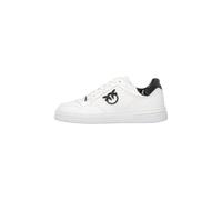 Pinko Sneakers Mandy 11 Art. SS0077P108 (Bianco/Nero, Sistema Taglie Calzature EU, Adulto, Donna, Numero, Media, 41)