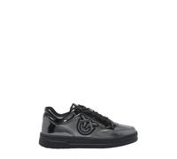 Pinko sneakers Mandy in pelle laminata nero