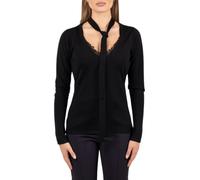 PINKO - Soffio V-neck Knitwear - - Knitwear - Donna - Nero - S