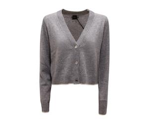 PINKO - Stromboli Cardigan - - Knitwear - Donna - Grigio - M