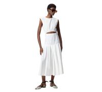 PINKO - Suzzara Midi Dress - - Dresses - Donna - Bianco - M