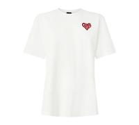 PINKO White Cotton T-Shirt - M