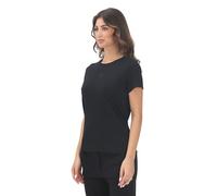 Pinko T-Shirt a Manica Corta Nera da Donna con Logo M