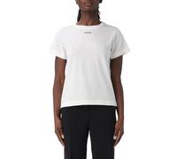 Pinko T-shirt manica corta Basico con logo bianco